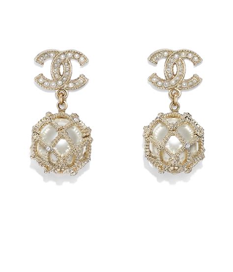 2021 chanel earrings|Chanel ring earrings.